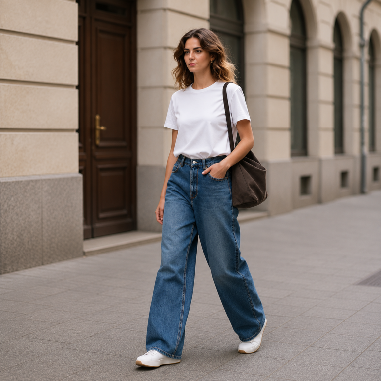 stylish jeans with top